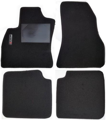 Opel Corsa B Tapis de sol en moquette noir//gris