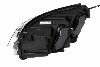 Phare Optique avant droit pour CITROËN JUMPY III SPACE-TOURER depuis 2016, fond noir, H1+H7+W5W+W21W+PY21W, Neuf