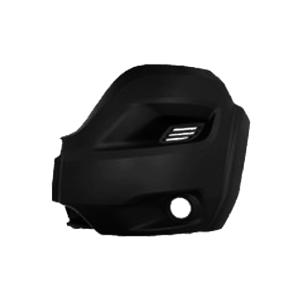 Crosse pare chocs avant gauche pour FIAT DUCATO III phase 2 2014-2023, court, embout noir, sans élargisseur, trou feu AB