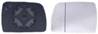 Miroir Glace rtroviseur droit pour BMW X3 E83 2006-2010, dgivrant, asphrique, bleu, Neuf