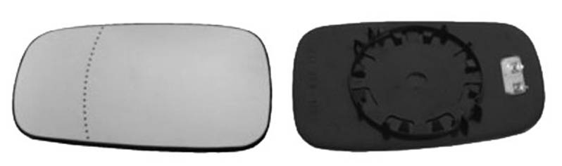 Miroir Glace rétroviseur droit RENAULT MEGANE II 2002-2005 phase 1 Verre  extérieur Neuf