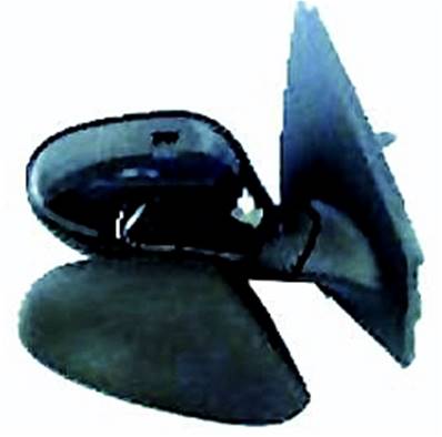 Rétroviseur droit mécanique pour LANCIA YPSILON I ph. 1, 2003-2006, Noir, Neuf