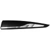 Moulure de porte arrire gauche  peindre pour RENAULT CLIO IV phase 1, 2012-2016, avec profil chrom, Neuve