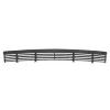 Grille pare chocs avant pour BMW Serie 3 E36 COUPÉ, 1993-1998, noire, ouverte, Neuve