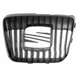 Grille de calandre centrale supérieure pour SEAT IBIZA II ph.3 1999-2002 sans logo, pare chocs avant