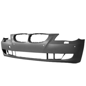 Pare chocs avant pour BMW Serie 5 E60-E61 RY, 2007-2010, trous lave-phares, trous radar + supports, Neuf à peindre