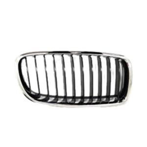 Grille de radiateur avant droit pour BMW Serie 3 F30/F31, 2012-2014, chromée/noire, Mod. BASIS, Neuve