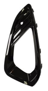 Grille calandre gauche pour FORD FIESTA VII ph.1 2017-2021, noire brillante, trou antibrouillard, mod. ACTIVE, pare chocs avant, Neuve