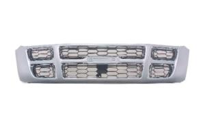 Grille pare-chocs avant pour ISUZU D-MAX I phase 1, 2002-2004, noire, chromee, Neuve