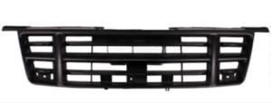 Grille centrale noire pour ISUZU D-MAX I phase 1 du 01/2007 au 12/2011,noire modèle 4wd, Neuf