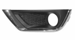Grille de pare-chocs latérale gauche pour JEEP COMPASS II phase 1, 2017-2021, profil chromé, Neuve