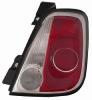 Feu arrire droit pour FIAT 500 phase 1, 2007-2015, (cabriolet), contour noir, Neuf 