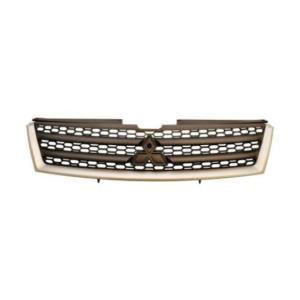 Grille de calandre pour MITSUBISHI OUTLANDER 2007-2010, argent/noire, Neuve