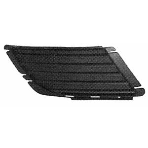 Grille de calandre droite pour OPEL CORSA C phase 2, 2003-2006, noire, pare chocs avant, Neuve