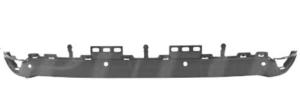Spoiler pare-chocs arrière pour RENAULT MEGANE III phase 3, 2014-2016, avec capteurs, noir brillant, Neuf à peindre