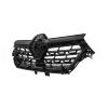Grille de calandre pour RENAULT KANGOO III phase 1 depuis 2021, noire gaufrée, baguette noire brillante, trous pour profil, Mod. Multispace, Neuve
