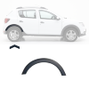 Embout - Tour d'aile arrière droit pour DACIA SANDERO STEPWAY III phase 1 depuis 2021, noir gaufré, Neuf