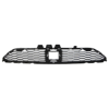 Grille centrale pare chocs avant pour DACIA SANDERO III phase 1 depuis 2021, trous radar, noire, Neuve