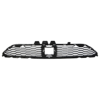 Grille centrale pare chocs avant pour DACIA SANDERO III phase 1, 2021-2022, trous radar, noire, Neuve