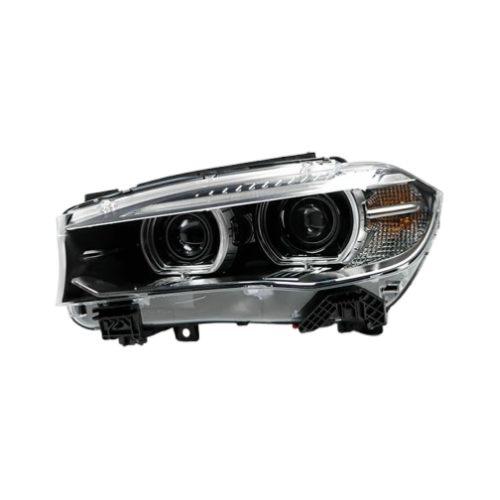 Phare avant gauche pour BMW X5 F15 de 2014 à 2018, XENON D1S-PY24W, LED, avec moteur, parabole noir, Neuf

Côté gauche conducteur 

Code OEM : 63117317101