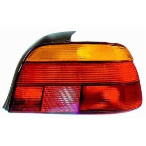 Feu arrière droit pour BMW Serie 5 E39, 1995-2003, Rouge/Orange, Mod. 4 portes, Neuf