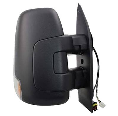 Rétroviseur droit électrique pour IVECO DAILY, 2014-2019, (bras court), Noir, dégivrant, Neuf
