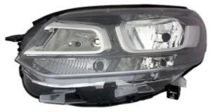 Phare avant gauche pour FIAT SCUDO III 2022-2023, H1+H7, électrique, avec moteur, noir, Neuf