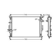 Radiateur de refroidissement moteur pour FORD MONDEO III ph.1 2007-2010, OEM: 1778037, Neuf