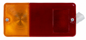 Feu arrière gauche pour PIAGGIO PORTER, 1998-2008, Mod. Version plateau, Neuf 