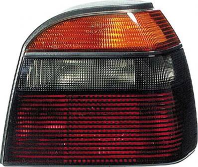 Feu arrière droit pour VOLKSWAGEN GOLF III 1991-1997, Mod. GT / GTI / VR6, Rouge fumè, Neuf