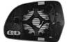 Miroir Glace rtroviseur droit pour SKODA OCTAVIA II ph. 2 2009-2013, dgivrant, Neuf