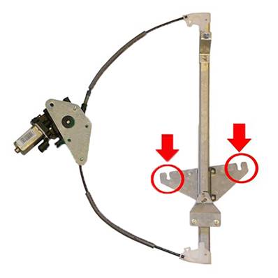 Lève vitre électrique avant droit pour JEEP CHEROKEE 2001-2005, avec moteur, Mod. 5 portes, Neuf