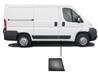 Moulure montant porte avant droite pour FIAT DUCATO Camping-car III ph. 1, 2006-2014, 23cm, Neuve