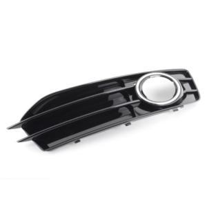 Grille de calandre gauche pour AUDI A3 II ph.3 (3 portes) 2008-2012, S-LINE, noire brillante, chromé, trou feu AB, Neuve