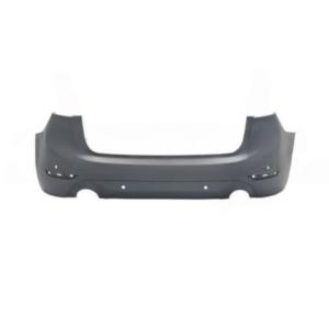 Pare-chocs arrière pour BMW SÉRIE 2 F45/F46 ACTIVE TOURER 2014-2017, avec trous capteurs + supports, sortie échappement simple à droite et gauche, Mod. GRANDTOURER, Neuf à peindre