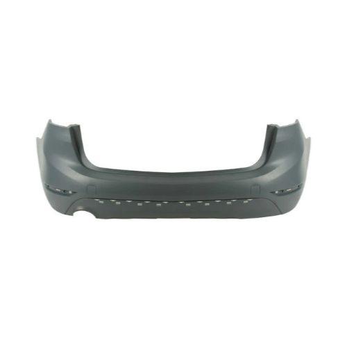 Pare-chocs arrière pour BMW SÉRIE 2 F45/F46 ACTIVE TOURER 2014-2017, Avec marquages pour perçage radar, trous moulure, sortie échappement simple à gauche, Mod. GRANDTOURER SPORTLINE/LUXURYLINE, Neuf à peindre