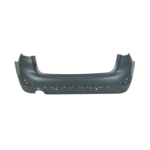 Pare-chocs arrière BMW SÉRIE 2 F45/F46 ACTIVE TOURER 2014-2017, avec trous capteurs +supports, trous moulure, sortie échappement simple à gauche, Mod. GRANDTOURER SPORTLINE/LUXURYLINE, Neuf à peindre