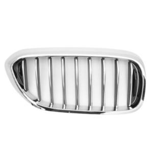 Grille de radiateur avant droite pour BMW Serie 5 G30/G31, depuis 2017, chromée/noire, Mod. LUXURYLINE, Neuve