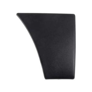 Moulure aile arrière droite pour FIAT DUCATO II phase 2 2002-2006, partie avant, noire gaufrée, avec clips, mod. empattement court, Neuve