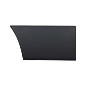 Moulure aile arrière droite pour FIAT DUCATO II phase 2 2002-2006, partie avant, noire gaufrée, avec clips, mod. empattement long, Neuve