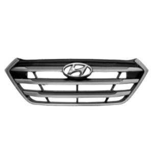 Grille de radiateur pour HYUNDAI TUCSON III phase 1, 2015-2018, noire/anthracite, Neuve