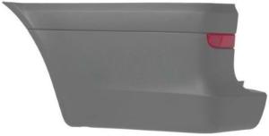 Crosse arrière gauche pour MERCEDES VITO II (W639) 2003-2013, 74 cm, Mod.VITO, chassis long, gris fonce, avec catadioptre, Neuf