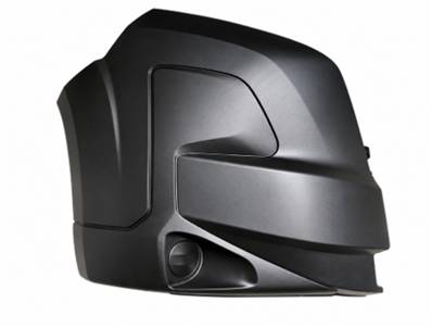 Crosse avant droite pour PEUGEOT BOXER III phase 1 depuis 01/2024, noire, sans antibrouillard, avec cache crochet de remorquage, Neuve
