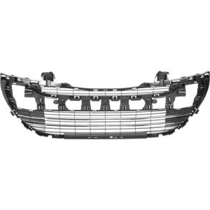 Grille centrale pare chocs avant pour PEUGEOT 308 I phase 1, 2007-2011, moulure chromée, Mod. S.W, Neuve