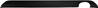 Spoiler arrire pour PEUGEOT 208 phase 2 2015-2019 noir, (sortie chappement) pare chocs arrire