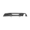 Spoiler pare-chocs arrière pour PEUGEOT 208 II phase 2 depuis 2023, noir brillant, avec échappement simple à droite, Neuf