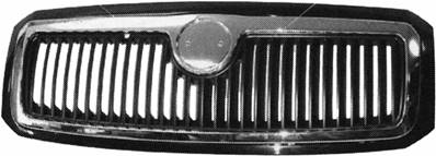 Grille radiateur centrale pour SKODA FABIA I ph. 1 2000-2004, Neuve