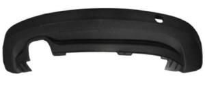 Spoiler arrière pour VOLKSWAGEN TIGUAN I ph. 2 2011-2015, noir gaufré, Neuf