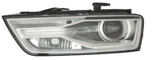 Phare gauche pour AUDI Q3 I phase 2 2014-2018,Mod. XENON, D5S-H8-PY24WC, avec feu de jour, à LED, avec moteur, Neuf
