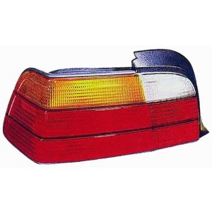 Feu arrière gauche pour BMW Serie 3 E36 COUPÉ, 1990-1998, rouge/orange, Neuf